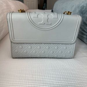 Tory Burch Fleming bag light blue